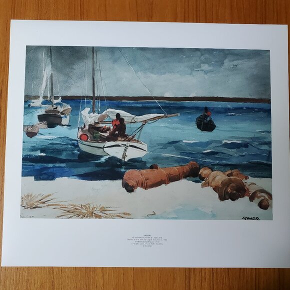 Portfolio of 8 MMOA Prints by Winslow Homer - Picture 7 of 10